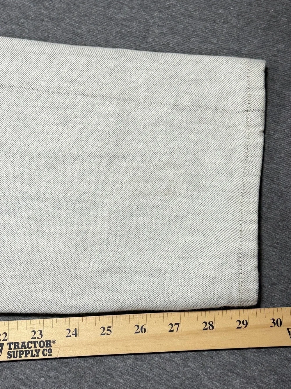 Levi's 501 Original Fit Jeans Men’s 36x32 Beige/Tan Button Fly 00501-0989